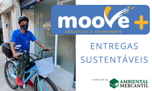 Operadora logística Moove+ inicia entregas sustentáveis com bicicletas e caminhões elétricos