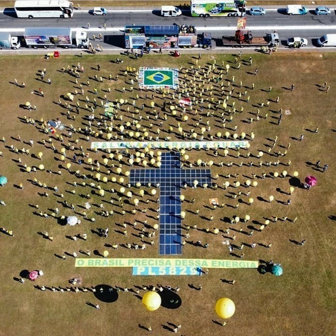 Brasileiros de norte ao sul do país participaram da Manifestação