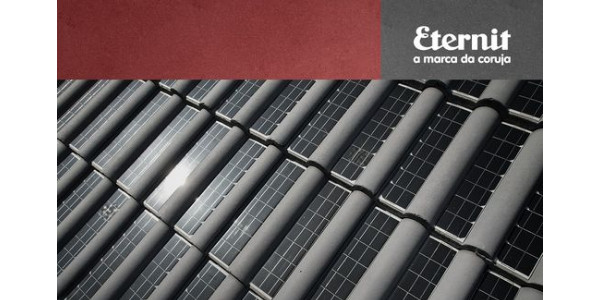 Telhas da linha Tégula Solar e Eternit Solar são os destaques da empresa.