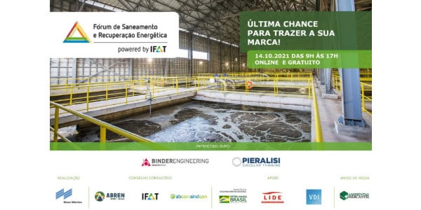 Para colaborar com o Brasil, IFAT impulsiona a realização o 1° Fórum Internacional de Saneamento e Recuperação Energética