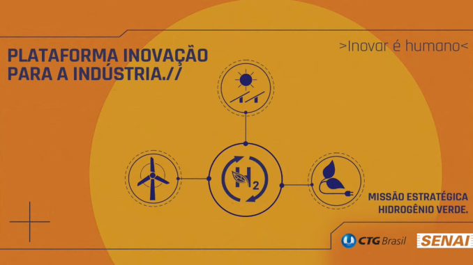 Chamada pública do SENAI em parceria com a CTG Brasil para prospecção e avaliação de tecnologias para desenvolvimento de hidrogênio verde