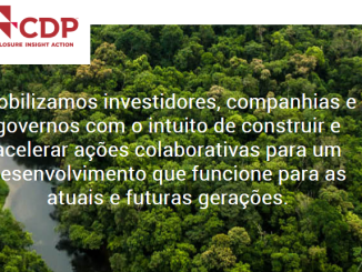 Os dados do CDP, organização sem fins lucrativos, gera um sistema de divulgação ambiental global.