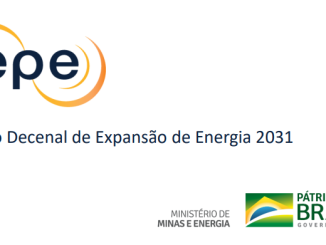 O PDE 2031 indica as perspectivas da expansão do setor de energia no horizonte de dez anos (2022 – 2031).