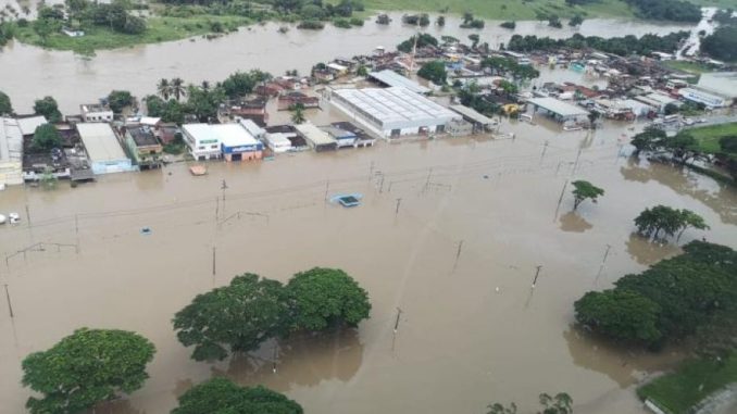 Imagem: © GOVBA | Fortes chuvas afetaram mais de 100 municípios baianos.