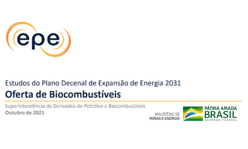Caderno de Oferta de Biocombustíveis do PDE 2031
