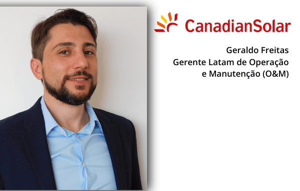 Geraldo Freitas, Novo Gerente Latam de Operação e Manutenção (O&M) | Canadian Solar