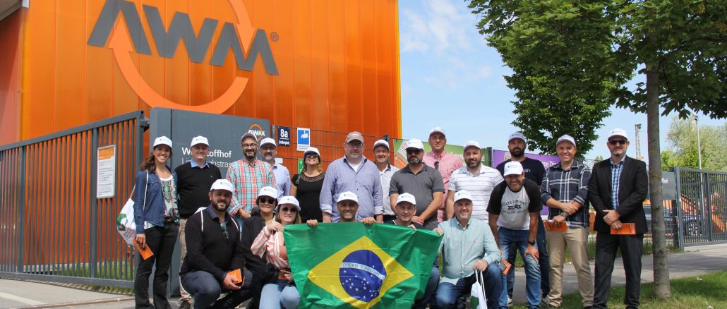 Empresários brasileiros do setor de Resíduos e Reciclagem visitam a AWM München | Organização: AMBIENTAL MERCANTIL