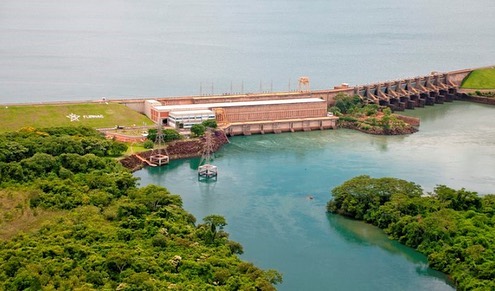 Foto: @Furnas / Usina Hidrelétrica de Porto Colômbia (MG/SP)