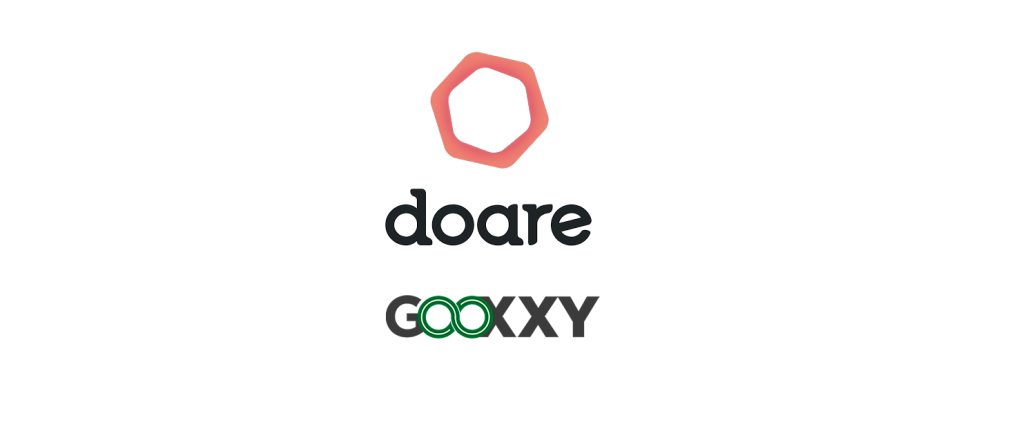 A Doare é uma socialtech especializada em doações online que oferece soluções de captação de recursos para organizações filantrópicas. A Gooxxy é uma greentech especializada em soluções de recolocação e redução do descarte de produtos aptos para consumo, produzidos pelas indústrias do atacado e varejo.