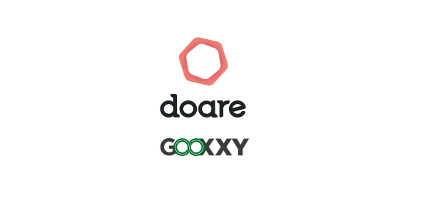 A Doare é uma socialtech especializada em doações online que oferece soluções de captação de recursos para organizações filantrópicas. A Gooxxy é uma greentech especializada em soluções de recolocação e redução do descarte de produtos aptos para consumo, produzidos pelas indústrias do atacado e varejo.