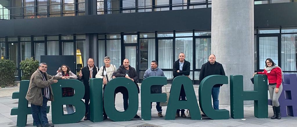 Foto: Divulgação | Delegação brasileira na Biofach 2023