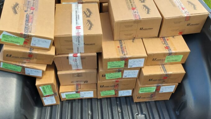 Foto: Divulgação | União Química doa cerca de 30 mil unidades de medicamentos às vítimas em São Sebastião, litoral norte de São Paulo