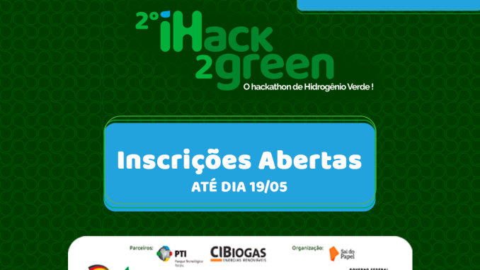 O iHack2green busca por entusiastas que desenvolvam soluções para desafios reais na temática de hidrogênio verde.
