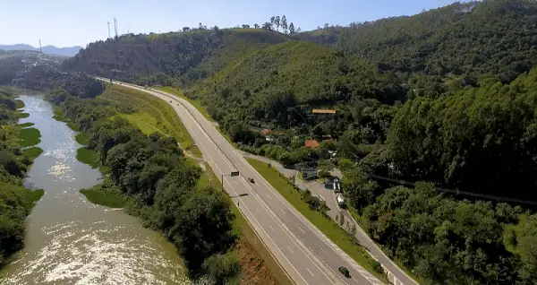 Foto: Divulgação | Rodovia dos Tamoios - Paraibuna