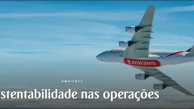 Alinhada ao compromisso da Emirates de consumir com responsabilidade, a nova iniciativa é uma transição para a adoção dos princípios da economia circular.