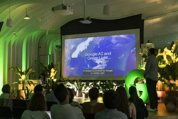 Evento “Sustentabilidade com o Google - Cidades”, realizado em São Paulo.