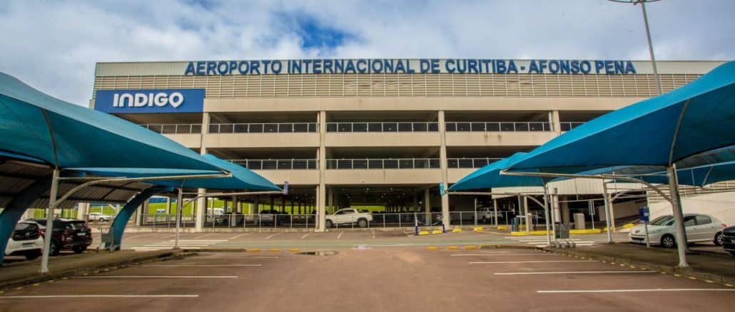 Foto: Aeroporto Internacional de Curitiba, administrado pela CCR Aeroportos.