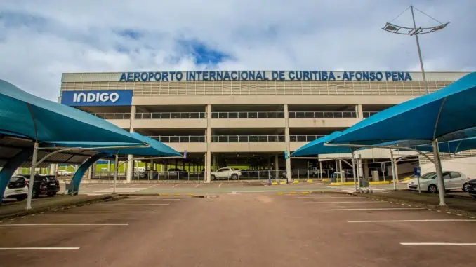 Foto: Aeroporto Internacional de Curitiba, administrado pela CCR Aeroportos.