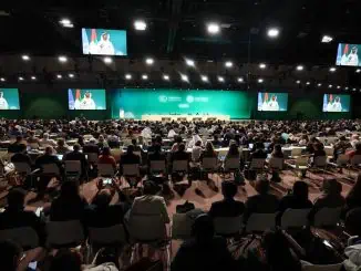 Foto Ali Haider EPA | Presidente da UE, Presidente da COP28 e 118 países lançaram Compromisso Global para as Energias Renováveis e Eficiência Energética