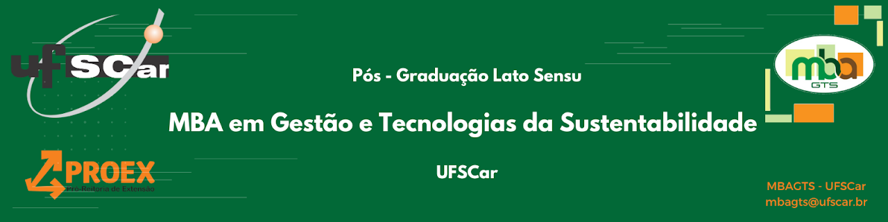 Gestão e Tecnologias da Sustentabilidade (EaD) da Universidade Federal de São Carlos -UFSCar