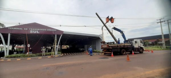 A Nansen se tornou referência em infraestrutura de recarga para ônibus utilizados no transporte público. Obras do terminal de Cascavel, Paraná.