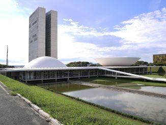 Foto: Pedro França/Agência Senado - Fachada do Palácio do Congresso Nacional, Brasília DF