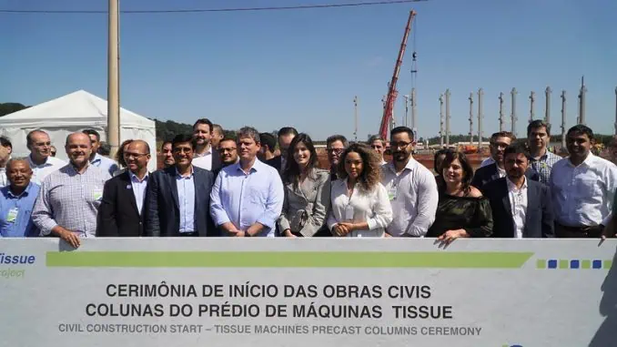 Foto: Sergio Barzaghi - Governo do Estado de SP Lançamento de projeto da Bracell em Lençóis Paulista, interior de SP, em 2023