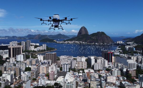 Startup Morfo inicia reflorestamento com drones em parceria com a prefeitura e a secretaria de Meio Ambiente do Rio de Janeiro. FOTO: Rodrigo Paiva/MORFO/Divulgação