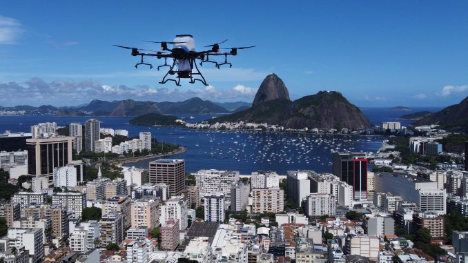 Startup Morfo inicia reflorestamento com drones em parceria com a prefeitura e a secretaria de Meio Ambiente do Rio de Janeiro. FOTO: Rodrigo Paiva/MORFO/Divulgação
