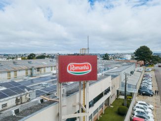Foto: Projeto da Romanha Alimento contempla a instalação de uma usina fotovoltaica, sistema de baterias e armazenamento de energia em sua fábrica localizada em Pinhais, Paraná.