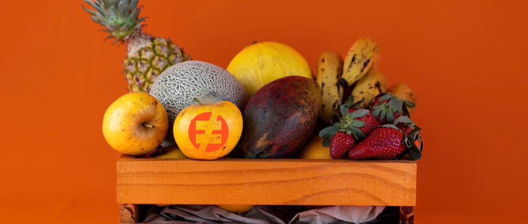 Cesta de alimentos orgânicos da Diferente, a maior foodtech focada no acesso a alimentos saudáveis na América Latina.