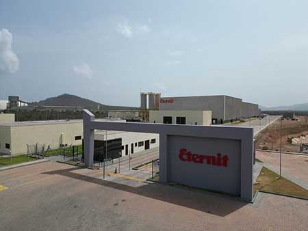 Foto: Localizado em Caucaia, empreendimento da Eternit teve investimento de R$ 187 milhões e marca a responsabilidade socioambiental da companhia.