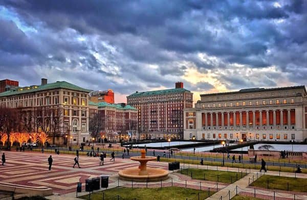 Foto: Campus da Universidade de Columbia, em Nova York, USA