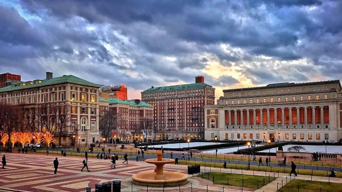 Foto: Campus da Universidade de Columbia, em Nova York, USA