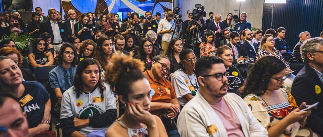 Foto: Oceana / Caio Marins - Representantes da Oceana e de 19 organizações foram recebidos pelo secretário-executivo, Paulo Capobianco.