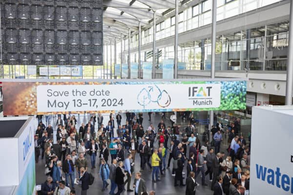 Foto: ©Messe München GmbH | a IFAT Munich reúne a indústria de todo o mundo — suas ofertas inovadoras estabelecem padrões para o futuro.