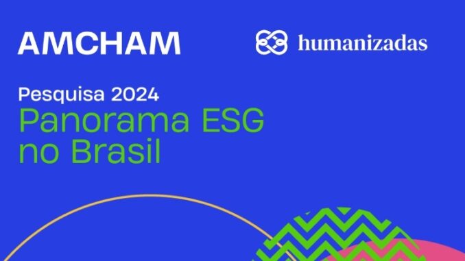 O estudo, feito pela Amcham Brasil em parceria com a Humanizadas, foi lançado na segunda-feira (22/4), durante o Fórum ESG, em São Paulo.