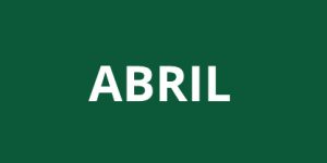 Calendário de Abril - Datas comemorativas