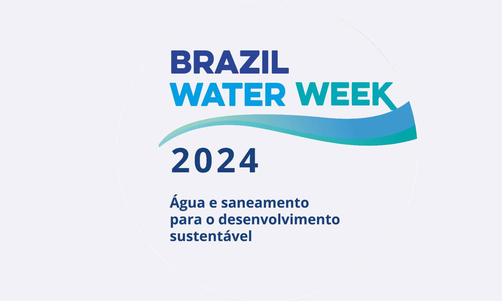 A BRAZIL WATER WEEK (BWW 2024) – Semana da Água do Brasil será realizada de 03 a 07 de junho de 2024 em formato online. O tema central da BWW 2024 é “Água e Saneamento para o Desenvolvimento Sustentável”.