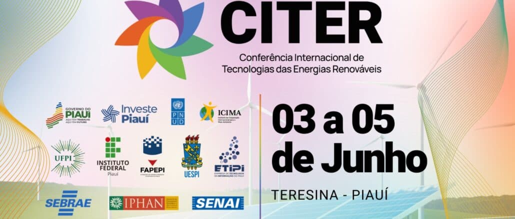 Conferência Internacional de Tecnologias das Energias Renováveis - CITER 2024