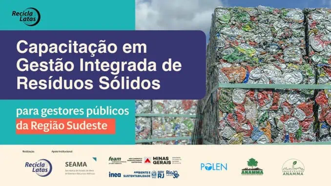Foto: A Recicla Latas, entidade responsável pelo programa de aperfeiçoamento da reciclagem da latinha, proporcionou capacitação a 194 gestores públicos de 93 municípios da região sudeste do país.