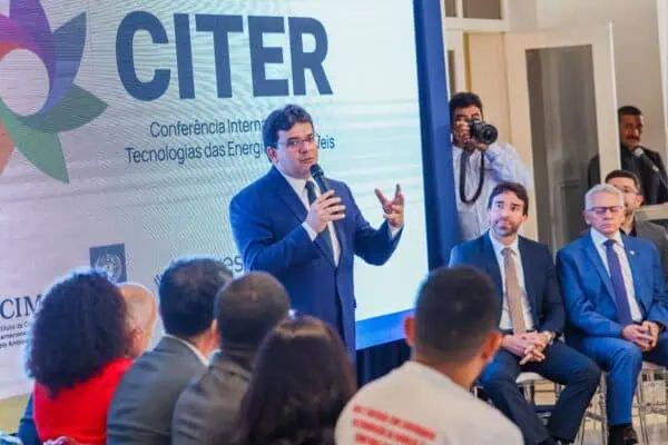 Foto: Governador do Piauí, Rafael Fonteles, na abertura oficial do evento CITER 2024