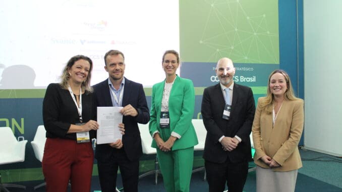 Foto: Rafael Massadar | A assinatura do acordo de cooperação entre Brasil e Noruega. Foto: Rafael Massadar | A assinatura do acordo de cooperação entre Brasil e Noruega.