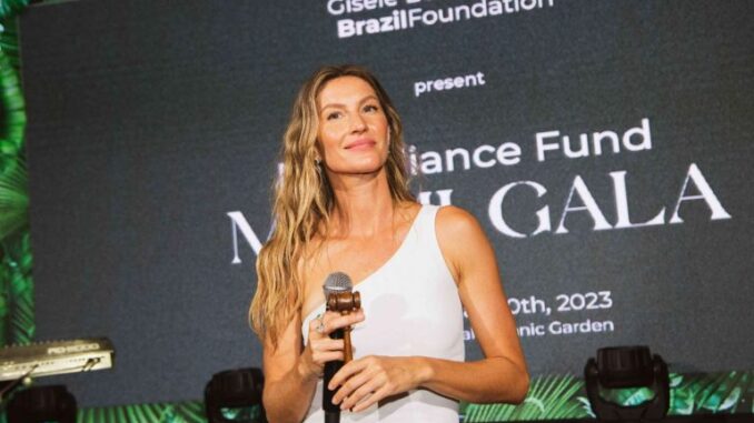 Foto: Divulgação | Gisele Bundchen - BrazilFoundation