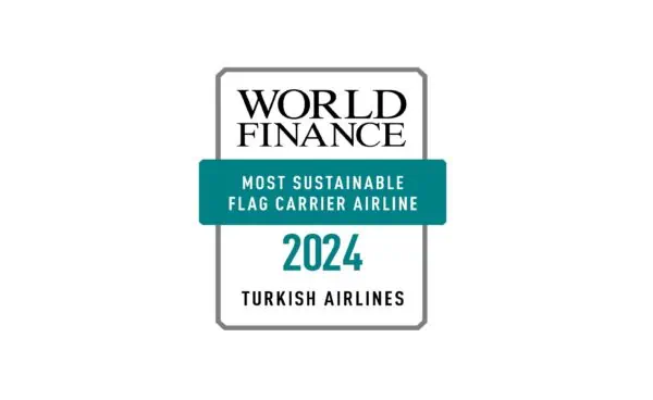 Imagem: Divulgação | Turkish Airlines é reconhecida como “Companhia Aérea Mais Sustentável” pela World Finance