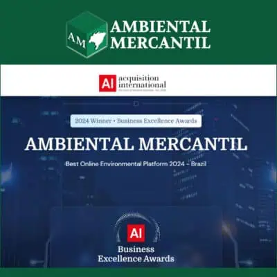 2024 Winner • Business Excellence Awards | Ambiental Mercantil - Best Online Environmental Platform 2024 - Brazil