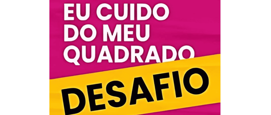 Imagem: Divulgação | Campanha ‘Eu Cuido do Meu Quadrado’ para descarte correto de resíduos é lançada pelo Instituto Limpa Brasil