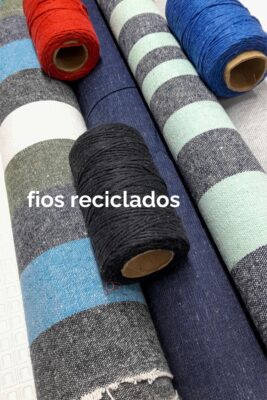 Linha eco bdt - fios reciclados