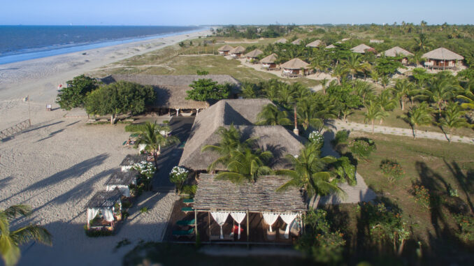 Rancho do Peixe na Praia do Preá