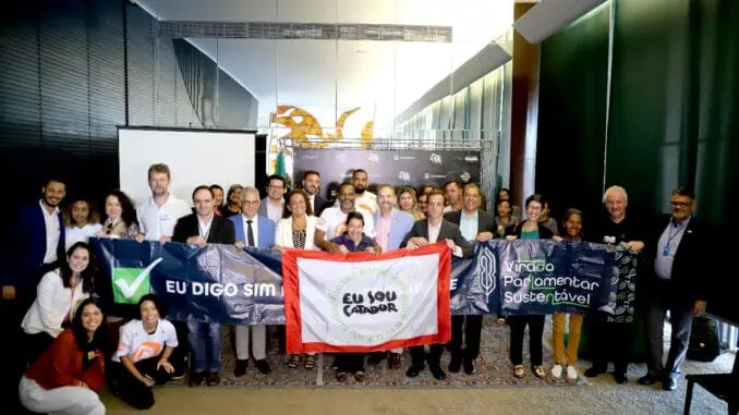 Foto: Divulgação | Lançamento da campanha “Do Meu Lixo Cuido Eu” promove a quebra de paradigmas ambientais e sociais na Câmara dos Deputados